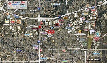 3430 N Interstate 35 E, Lancaster, TX - VUE AÉRIENNE  vue de carte - Image1