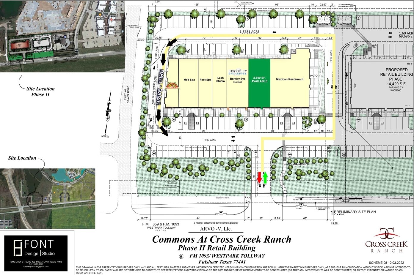 28840 FM 1093 Rd, Fulshear, TX à louer Plan de site– Image 1 sur 3