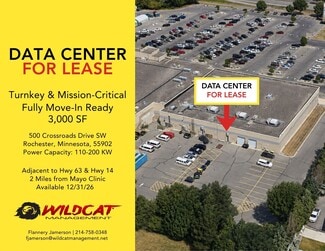 Plus de détails pour 500 Crossroads Dr SW, Rochester, MN - Industriel/Logistique à louer