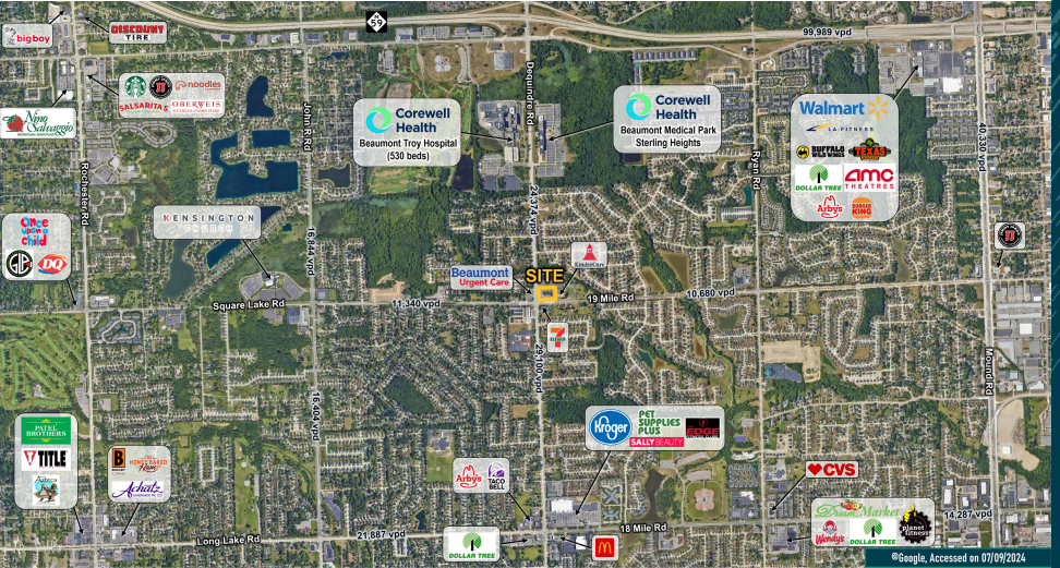 43034 Dequindre Rd, Sterling Heights, MI à louer - Aérien – Image 3 sur 6