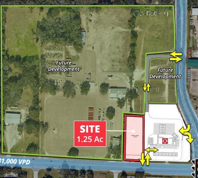 SR-40 & 46th Ave, Ocala, FL à louer - Photo principale – Image 1 sur 1