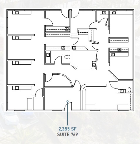 763-781 Academy Dr, Solana Beach, CA à louer Plan d’étage– Image 1 sur 1