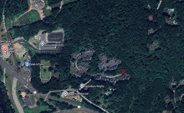 Winterbourne Lane, Canton, CT - VUE AÉRIENNE  vue de carte