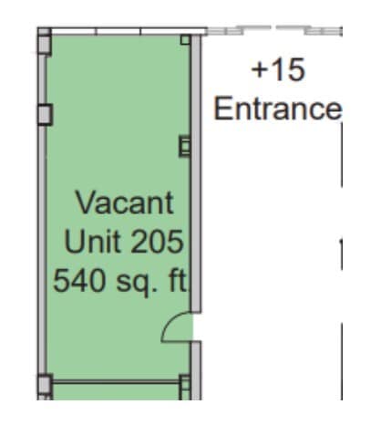 707 8 Av SW, Calgary, AB à louer Plan d’étage– Image 1 sur 1