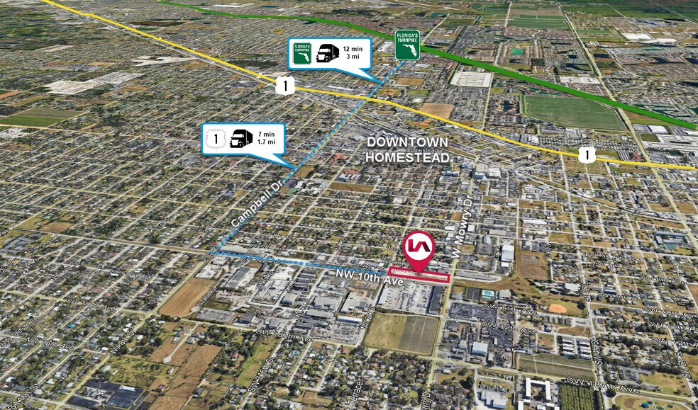 10th Ave, Homestead, FL à louer - Photo de l’immeuble – Image 3 sur 5