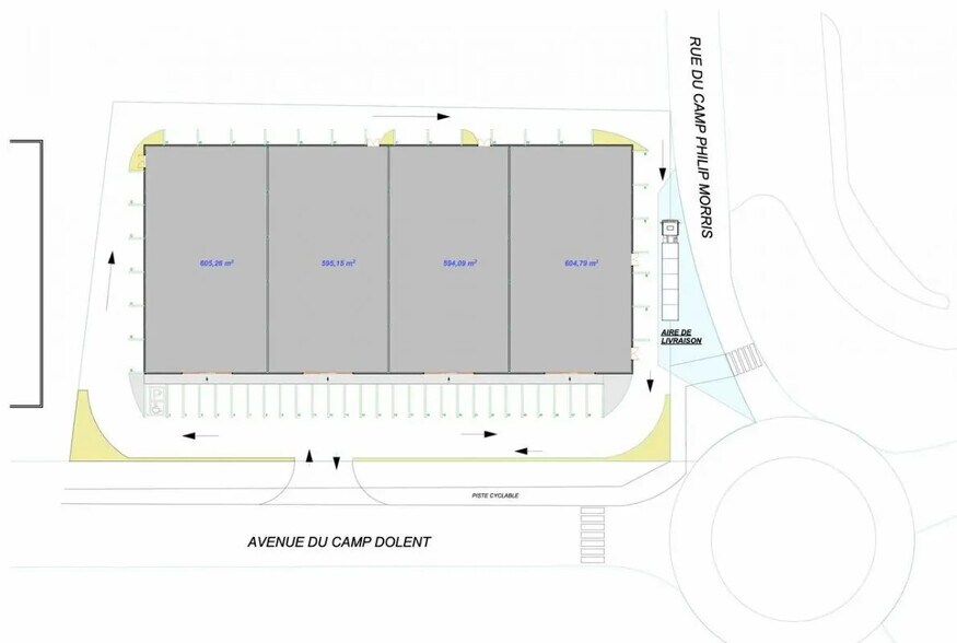 Local commercial dans GONFREVILLE-L'ORCHER à louer - Plan de site – Image 3 sur 3