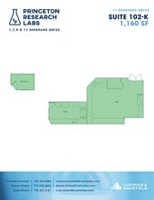1 Deer Park Dr, Monmouth Junction, NJ à louer Plan d’étage– Image 1 sur 1