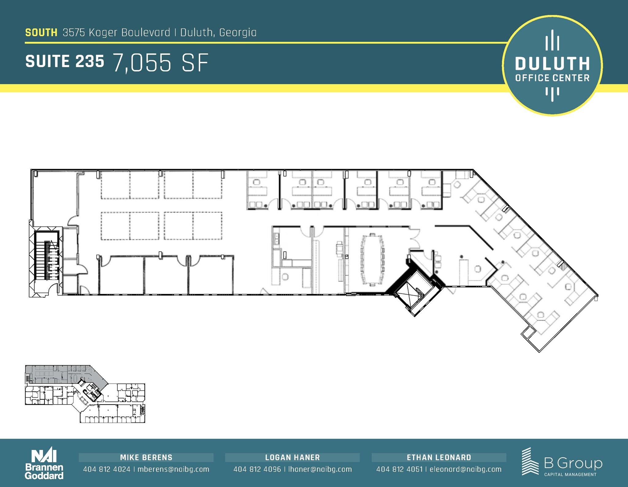 3505 Koger Blvd, Duluth, GA à louer Plan d’étage– Image 1 sur 1
