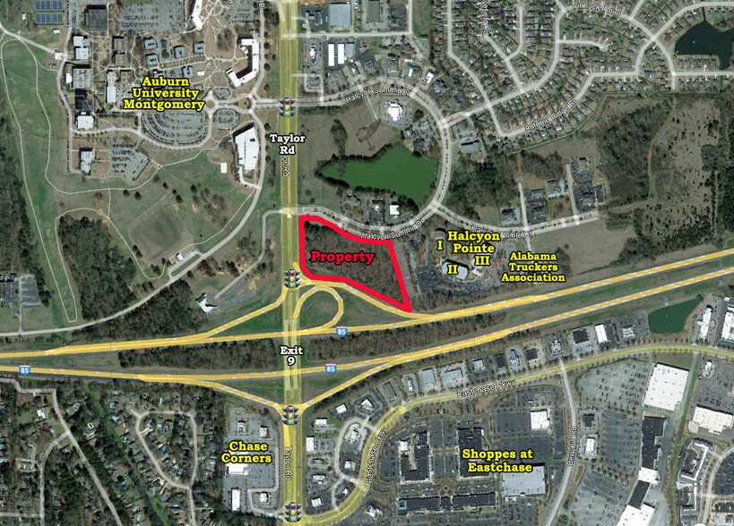 Halycon Summit Drive, Montgomery, AL à vendre - Aérien – Image 2 sur 3