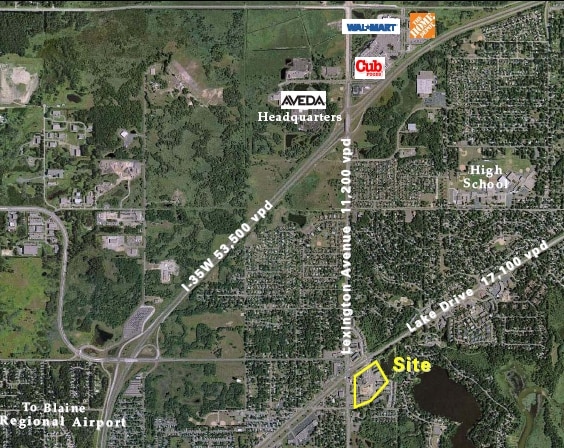 35-49 Central St, Circle Pines, MN à louer - Aérien – Image 3 sur 5