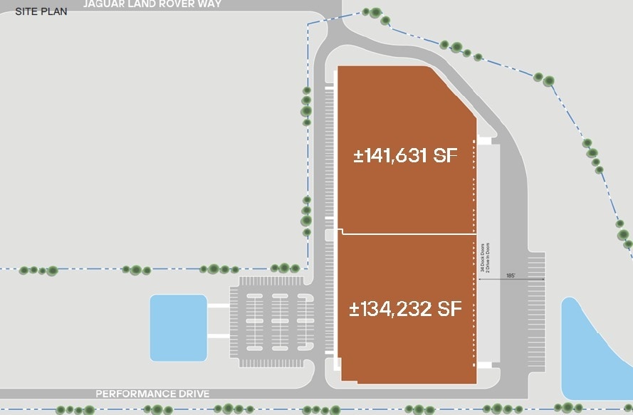 100 Performance Dr, Mahwah, NJ à louer Plan de site– Image 1 sur 1
