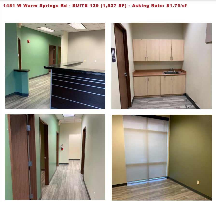 1481 W Warm Springs Rd, Henderson, NV à louer Photo intérieure– Image 1 sur 1