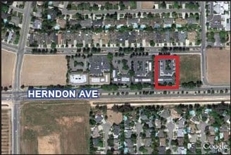 3585 W Beechwood Ave, Fresno, CA - VUE AÉRIENNE  vue de carte