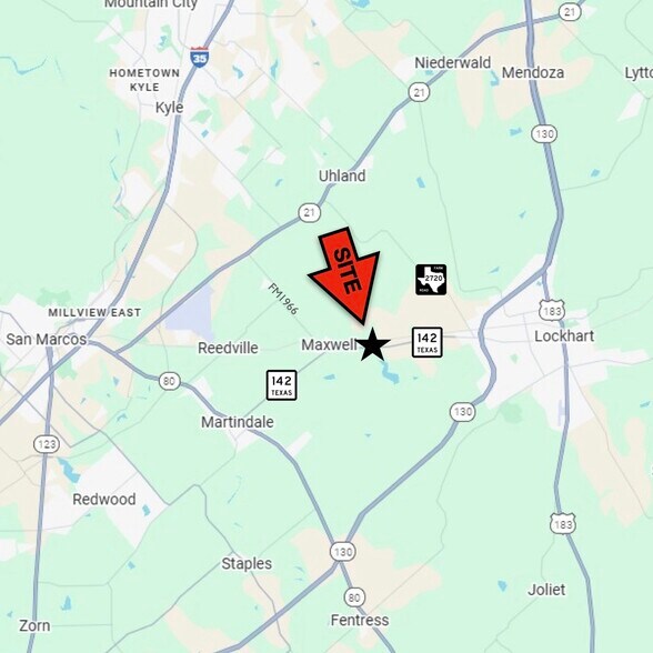 439 Mary Lane, Maxwell, TX à vendre - Photo de l’immeuble – Image 2 sur 2