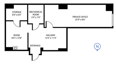 105 21st St, Saskatoon, SK à louer Plan d’étage– Image 1 sur 1