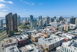 379 4th Ave, San Diego, CA - VUE AÉRIENNE  vue de carte