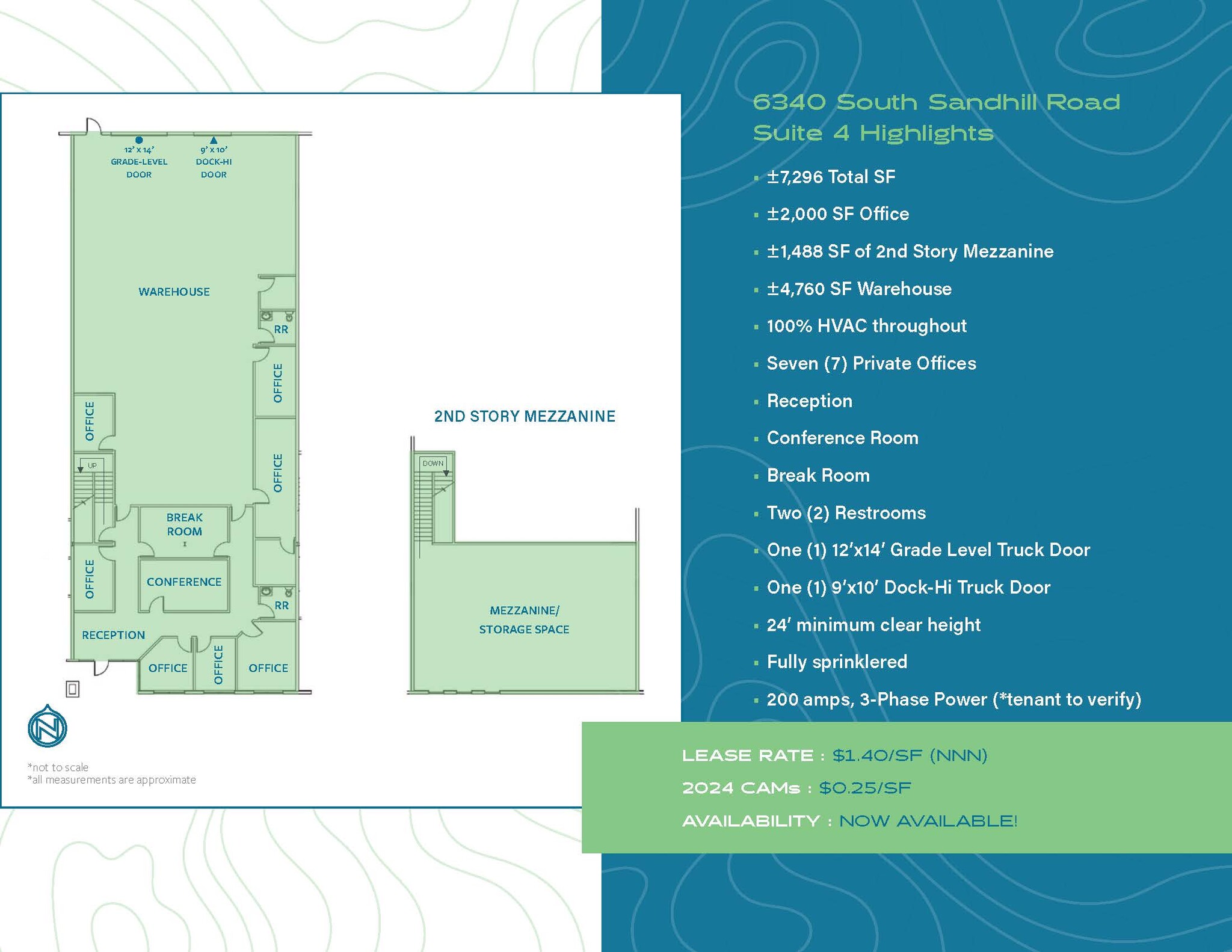6320 S Sandhill Rd, Las Vegas, NV à louer Plan d’étage– Image 1 sur 1