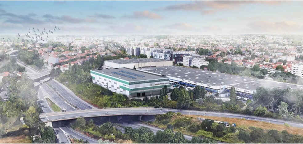 Industriel/Logistique dans Rosny-sous-Bois à louer - Photo de l’immeuble – Image 1 sur 13