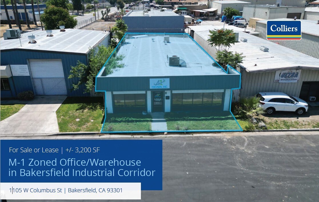1105 W Columbus St, Bakersfield, CA à vendre Photo principale– Image 1 sur 9