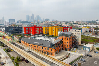 1231 N Spring St, Los Angeles, CA - VUE AÉRIENNE  vue de carte