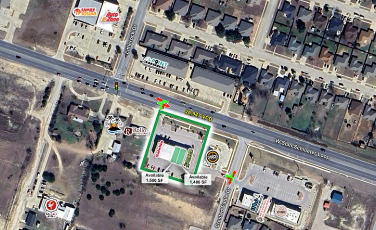 2102 W Stan Schlueter Loop, Killeen, TX à louer - Photo de l’immeuble – Image 2 sur 7