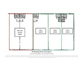 59 Reading Rd, Flemington, NJ à louer Plan d’étage– Image 1 sur 1
