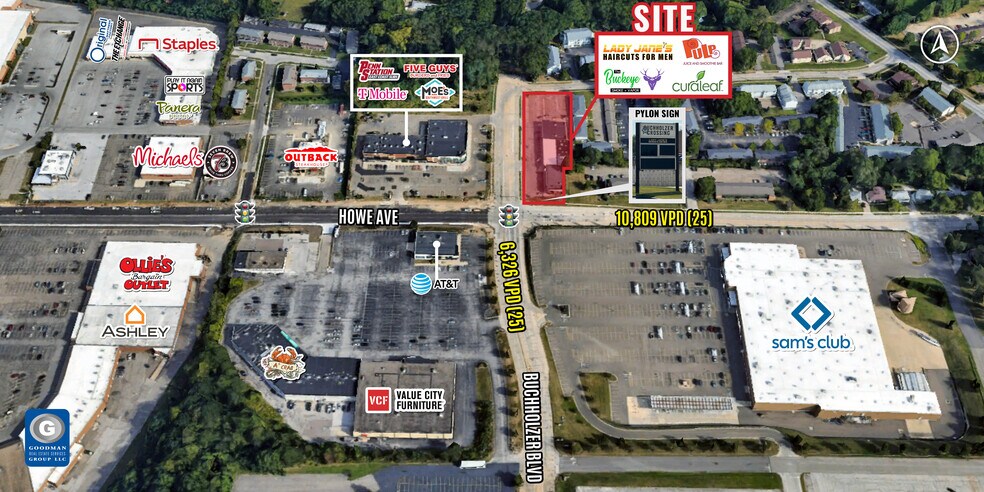 1210-1232 Buchholzer Blvd, Cuyahoga Falls, OH à louer - Aérien – Image 2 sur 4