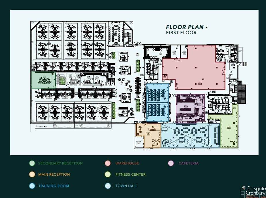 2 Commerce Dr, South Brunswick, NJ à louer Plan d’étage– Image 1 sur 1