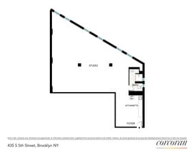 435 S 5th St, Brooklyn, NY à louer Plan d’étage– Image 1 sur 5