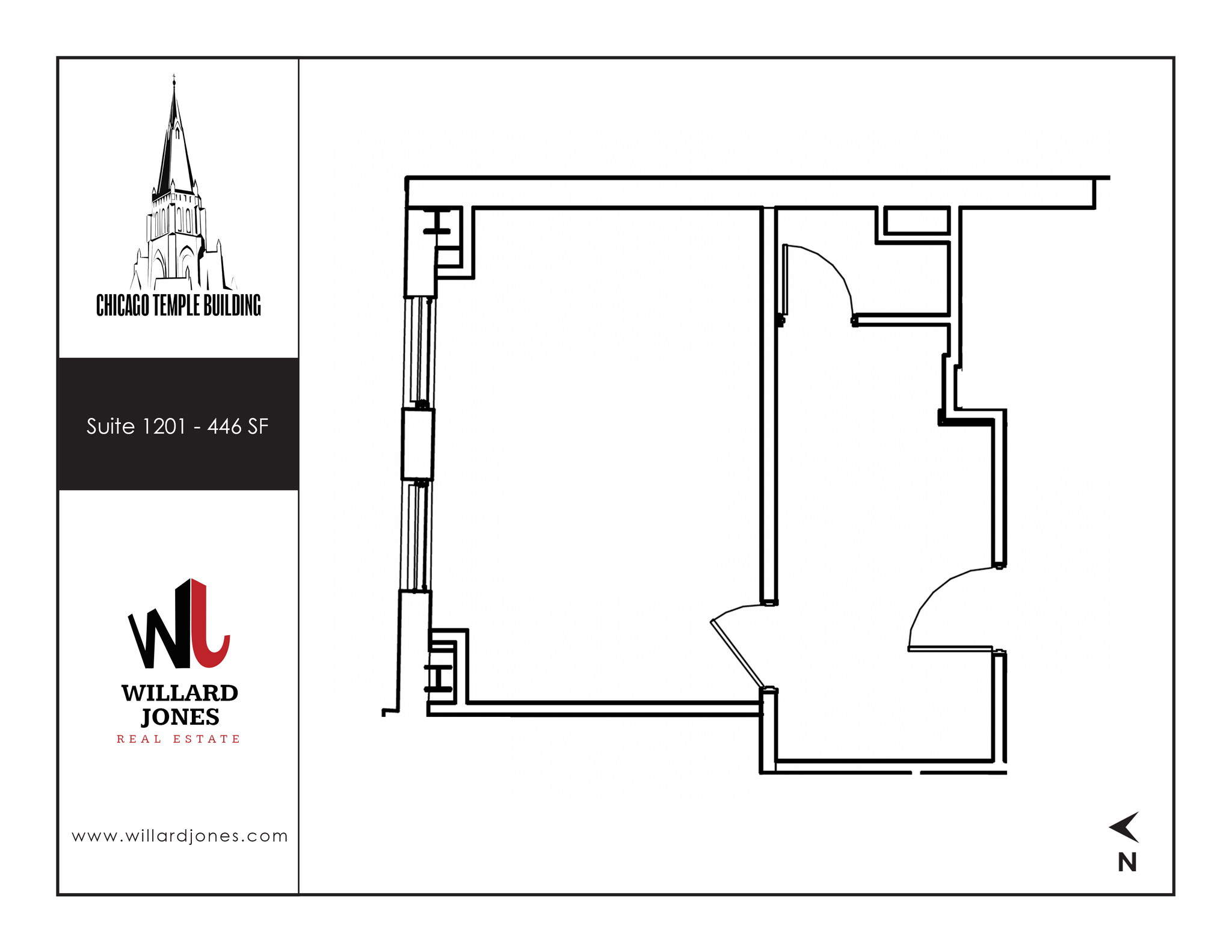 77 W Washington St, Chicago, IL à louer Plan d’étage– Image 1 sur 1