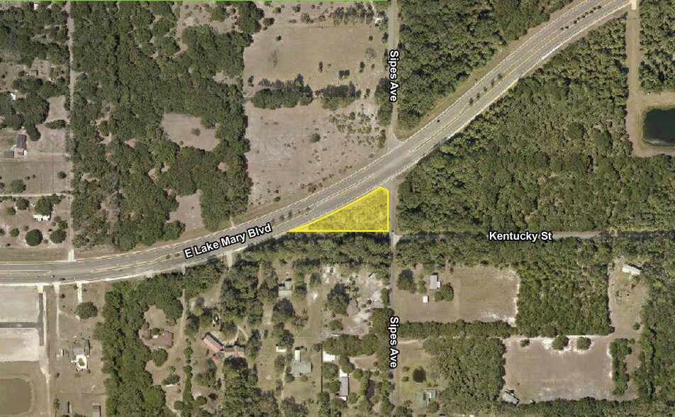 E Lake Mary Blvd & Sipes Ave, Sanford, FL à vendre - Aérien – Image 1 sur 1