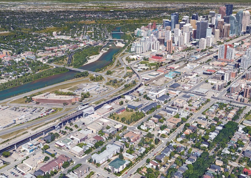 1615 10th Ave SW, Calgary, AB à louer - Aérien – Image 2 sur 12