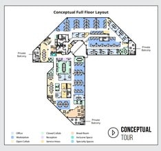 5963 La Place Ct, Carlsbad, CA à louer Plan d’étage– Image 2 sur 2