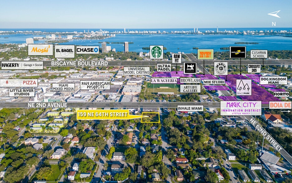 159 NE 64th St, Miami, FL à vendre - Aérien – Image 1 sur 9