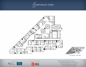 5757 Alpha Rd, Dallas, TX à louer Plan d’étage– Image 1 sur 1