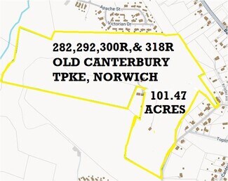 Plus de détails pour 282 Old Canterbury Tpke, Norwich, CT - Terrain à vendre