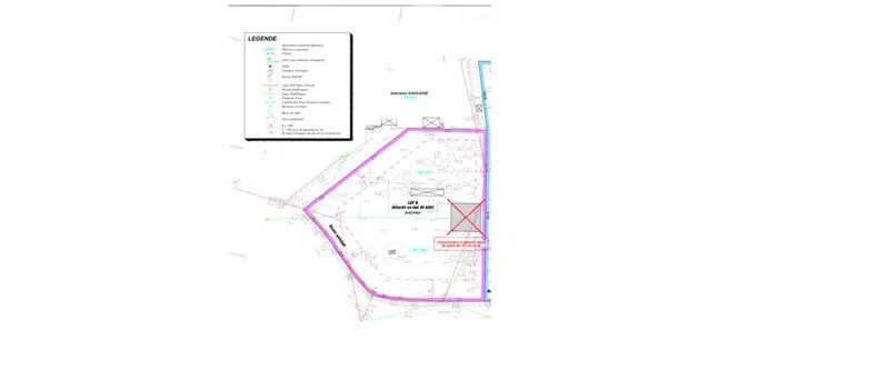 Terrain dans Montussan à vendre - Plan d’étage – Image 2 sur 2