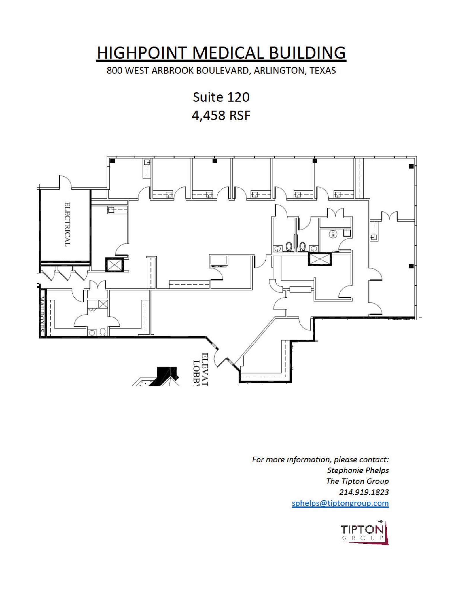 800 W Arbrook Blvd, Arlington, TX à louer Plan de site– Image 1 sur 1