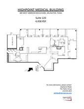 800 W Arbrook Blvd, Arlington, TX à louer Plan de site– Image 1 sur 1