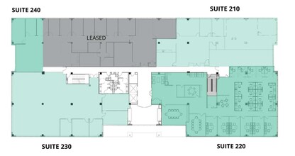 11190 Sunrise Valley Dr, Reston, VA à louer Plan d’étage– Image 1 sur 1