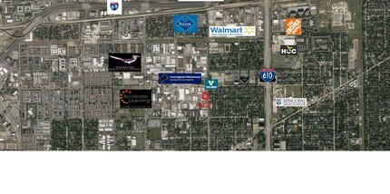 6030 S Rice Ave, Houston, TX - Vue aérienne vue de carte