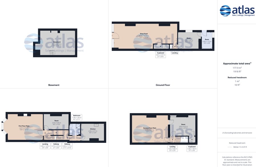 164A Aigburth Rd, Liverpool à vendre - Plan d’étage – Image 3 sur 3