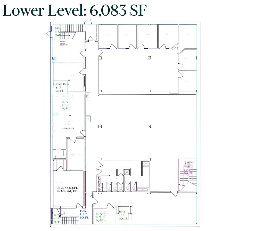 2540 Kensington Rd NW, Calgary, AB à louer Plan d’étage– Image 1 sur 1