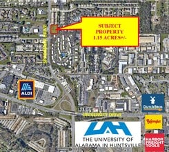 0 Sparkman Drive, Huntsville, AL - VUE AÉRIENNE vue de carte