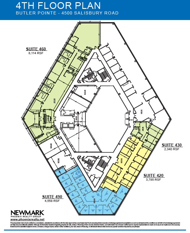 4500 Salisbury Rd, Jacksonville, FL à louer Plan d’étage– Image 1 sur 1