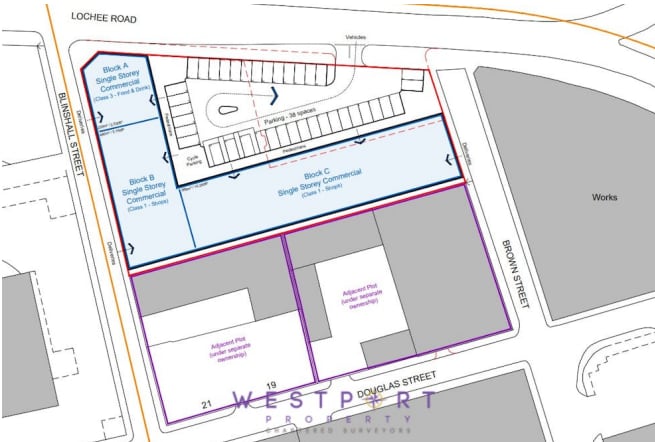50-60 Lochee Rd, Dundee à louer Plan de site– Image 1 sur 1