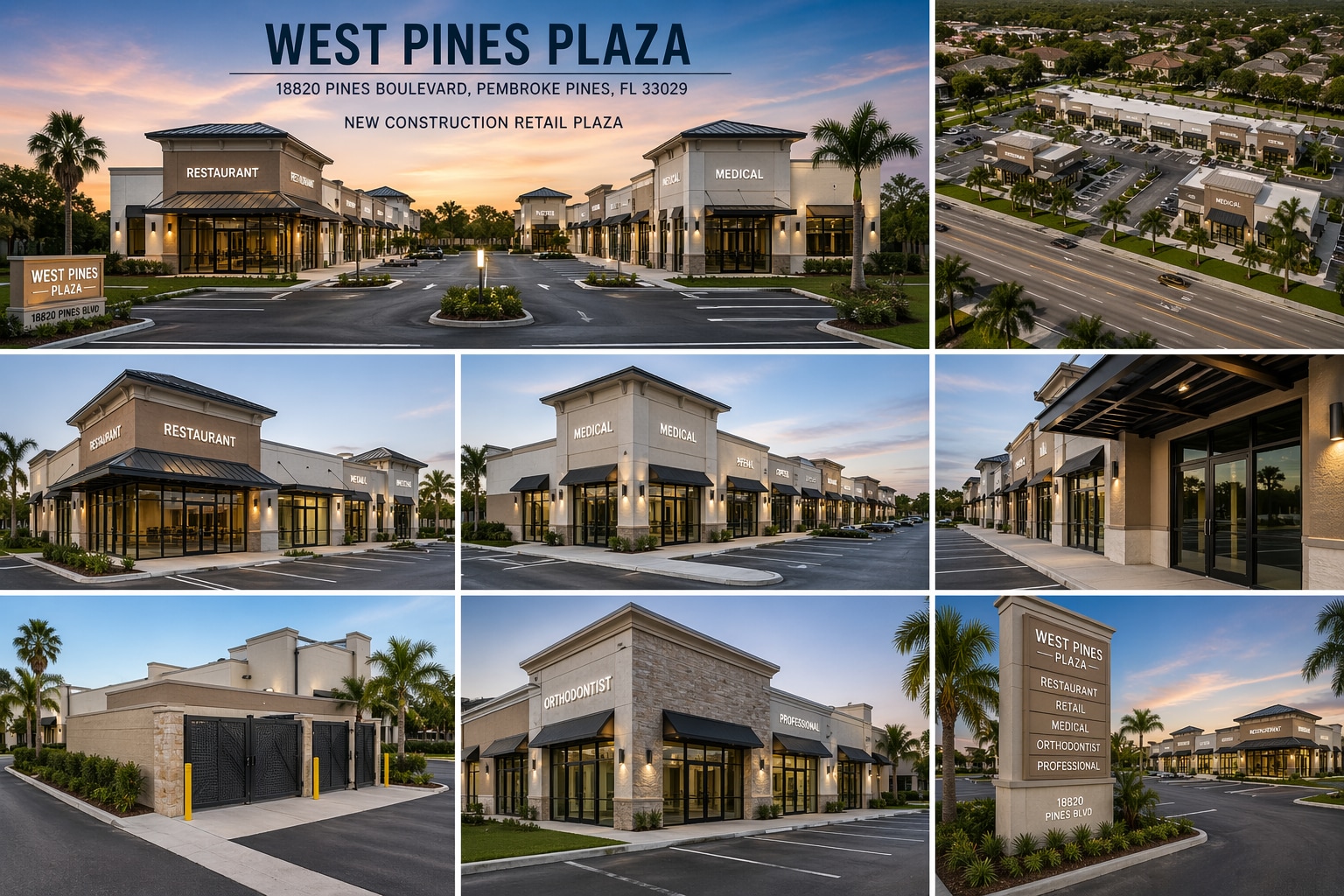 18820 Pines Blvd, Pembroke Pines, FL à louer Photo de l’immeuble– Image 1 sur 1