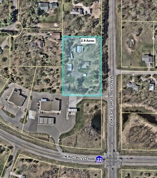 Plus de détails pour 19400 Lake George Blvd, Oak Grove, MN - Terrain à vendre