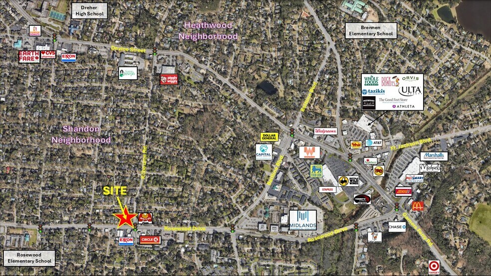 3729 Rosewood Dr, Columbia, SC à louer - Photo de l’immeuble – Image 2 sur 4