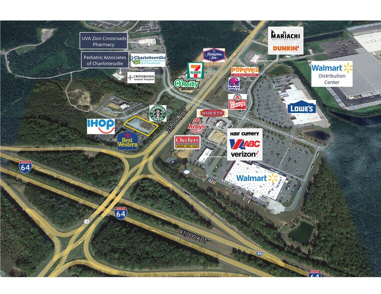 133 Wood Ridge Ter, Zion Crossroads, VA à vendre - Aérien – Image 1 sur 1